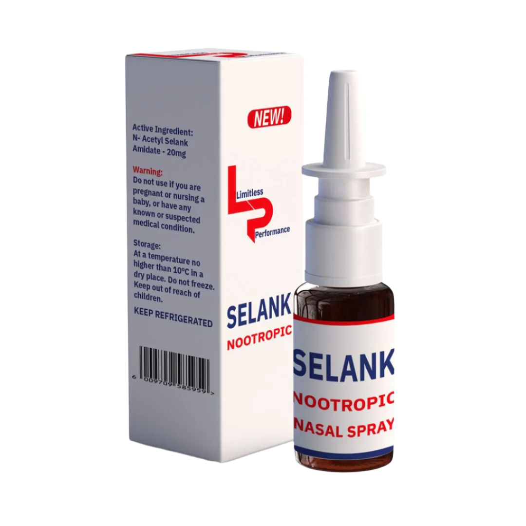 Limitless Performance - Selank – Nootropic Nasal Spray